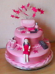 sweet 16 girly cake deba daniels essex